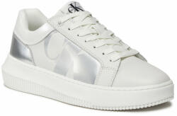 Calvin Klein Sneakers Calvin Klein Jeans Chunky Cupsole Low Lth Nbs Mr YW0YW01411 Bright White/Silver 01V