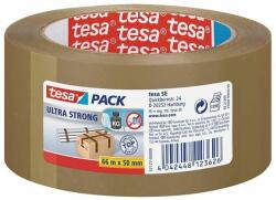 tesa Csomagolószalag, 50 mm x 66 m, TESA "Ultra Strong", barna (6 tek) (TESCS57177)