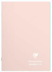 Clairefontaine Füzet Clairefontaine Koverbook Blush A/5 48 lapos PP borítású vonalas púderrózsaszín (PAP1111-0742)