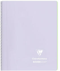 Clairefontaine Spirálfüzet Clairefontaine Koverbook Blush A/5 80 lapos PP borítású vonalas lila (366775C) - kreativjatek