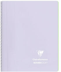 Clairefontaine Spirálfüzet Clairefontaine Koverbook Blush A/5 80 lapos PP borítású vonalas lila (PAP1112-0036)