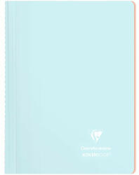 Clairefontaine Spirálfüzet Clairefontaine Koverbook Blush A/4 80 lapos PP borítású vonalas jégkék (376772C) - kreativjatek
