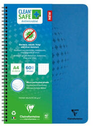 Clairefontaine Spirálfüzet Clairefontaine Clean'Safe A/4 60 lapos kockás antimikrobiális (82142C) - kreativjatek