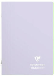 Füzet Clairefontaine Koverbook Blush A/5 48 lapos PP borítású vonalas lila (961775C)