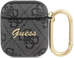 Guess GUA24GSMK husă AirPods gri 4G Script Metal Collection (GUA24GSMK)