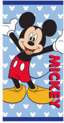 Kids Licencing Disney Mickey egér gyerek strandtörölköző - 100% pamut - 70x140 cm - világoskék