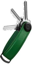 Orbitkey Pebbled Leather Key Organiser Emerald