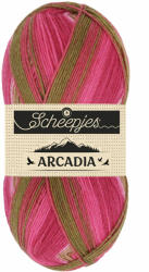 Scheepjes Arcadia 904 Sakura - rózsaszín-zöld fonal