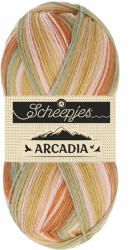 Scheepjes Arcadia 902 Mesa - rózsaszín-sárga-zöld fonal