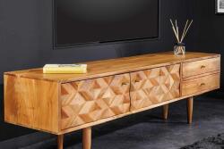 LuxD Design TV asztal Halia Honey 145 cm akác