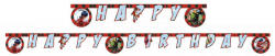 Procos Miraculous Ladybug Katicabogár és fekete macska kalandjai Happy Birthday felirat 200 cm (PNN91350)