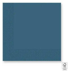  Blue Unicolour, Kék szalvéta 20 db-os 33x33 cm FSC (PNN93052)