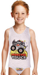 DomiKids Monster Truck szürke fiú fehérnemű szett (Méret 122-128)