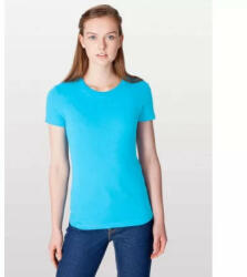 American Apparel jersey Női póló AA2102 rövid ujjú, Aqua-2XL