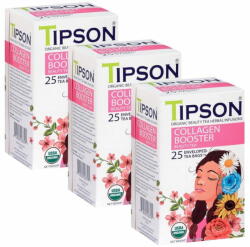  sarcia. eu Tipson Organic Beauty COLLAGEN BOOSTER zöld tea tasakban 75 tasak x 1, 5 g