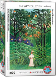 EUROGRAPHICS - Puzzle Woman in an Exotic Forest - 1 000 piese
