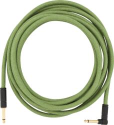 Fender Cablu de chitară Fender Festival Hemp straight-pipe, 5, 5 m, verde (0990918062)