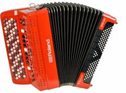 Roland FR-4XB RD acordeon digital cu buton de difuzor încorporat - roșu (FR-4XB RD)