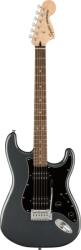 Squier Affinity Series Stratocaster HH, Laurel Fingerboard, Black Pickguard, Charcoal Frost Metallic (0378051569)