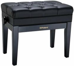 Roland RPB-500BK bancă de pian cu blat de vinil reglabil pe înălțime cu compartiment de depozitare - negru satinat (RPB-500BK)
