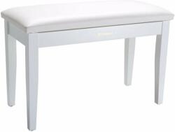 Roland RPB-D100WH bancă dublă pentru pian cu blat de vinil - alb satinat (RPB-D100WH)