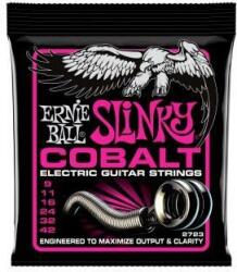 Ernie Ball 2723 Coarde de chitară electrică, Super Slinky Cobalt, Cobalt, 09-42 (2723)