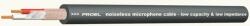 Proel HPC210BK Cablu pentru microfon (2 x 0, 22 mm2), negru, PVC Ø 6, 50 mm (HPC210BK)
