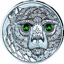 Perth Mint Eyes of the World: America, puterea vindecătoare a ursului - 22, 42 g - Monedă de colecție din argint