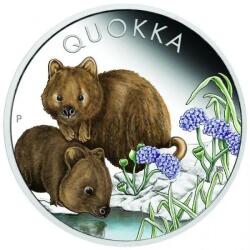 Perth Mint Cangurul Quokka - 1 Oz - Monedă de colecție din argint