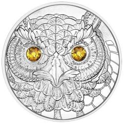 Perth Mint Ochii lumii: Europa, înțelepciunea bufniței - 22, 42 g - Monedă de colecție din argint Moneda