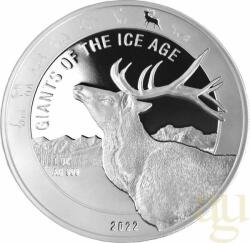 LEV (Leipziger Edelmetall Verarbeitung) Seria "Uriași din epoca de gheață" - 8 Oz - Monede de colecție din argint