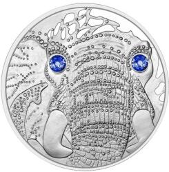 Perth Mint Ochii lumii: Africa, echilibrul elefantului - 22, 42 g - Monedă de colecție din argint
