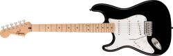 Squier Sonic Stratocaster MN negru stângaci chitară electrică (0373162506)