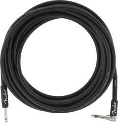Fender Professional Series, 5, 5 m, cablu de chitară cu țeavă dreaptă, negru (0990820019)