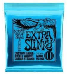 Ernie Ball 2225 Coarde de chitară electrică, Extra Slinky, oțel placat cu nichel, 08-38 (2225)