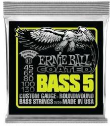 Ernie Ball 3836 Bass 5 Slinky Coated Coarde pentru bas electric - 45-130 Gauge (3836)