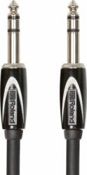 Roland RCC-10-TRTR 10ft / 3m Cablu de interconectare 6.3mm TRS jack-6.3mm TRS jack stereo jack-jack cablu stereo jack-jack (RCC-10-TRTR)