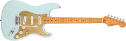 Squier 40th Anniversary Stratocaster Vintage Edition, claviatură de arțar, Sonic Blue, chitară electrică (0379510572)