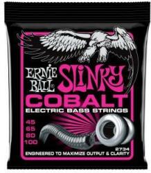 Ernie Ball 2734 Super Slinky Cobalt Cobalt cobalt coarde de bas electric - 45-100 gauge (2734)