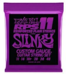 Ernie Ball 2242 Coarde de chitară electrică, Power Slinky RPS, oțel placat cu nichel, 11-48 (2242)