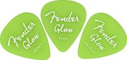 Fender Glow In The Dark 351 Picks, set de 12 glow in the dark picks (1980351020)