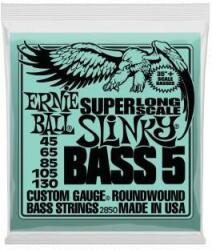 Ernie Ball 2850 Bass 5 Slinky Slinky Super Long Scale Coarde pentru bas electric - 45-130 Gauge (2850)