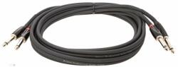 Roland RCC-10-2814 10ft / 3m Cablu de interconectare cablu DUAL 6, 3mm TR jack-DUAL 6, 3mm TR jack cablu DUAL 6, 3mm TR jack (RCC-10-2814)