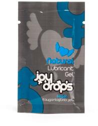 JoyDrops Lubrifiant pe baza de apa JoyDrops unisex Natural Lubricant Gel 5 ml natural