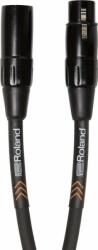 Roland RMC-B15 Cablu de microfon de 4, 5 m / 15 ft / 4, 5 m XLR-XLR seria neagră (RMC-B15)