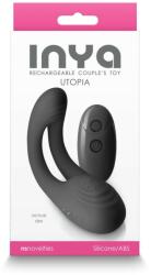 NS Novelties Vibrator INYA Utopia NS Toys telecomanda lungime 15 cm grosime 3.6 - 4 cm Vibrator
