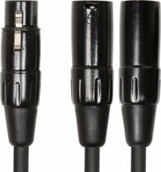 Roland RCC-YC-XF2XM Cablu convertor cablu Y- cablu 1 x XLR MAMA / 2 x XLR papa, 15cm (RCC-YC-XF2XM)