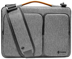 tomtoc Geanta Laptop 16", Tomtoc Defender Laptop Briefcase (A42F2G3), Gray