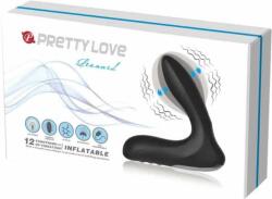 Pretty Love Stimulator Prostata Pretty Love Leonard Negru grosime 3.1 - 4.5 cm lungime 12 - 13.5 cm vibratii