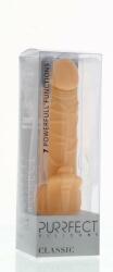 Seven Creations Vibrator realistic Purrfect Silicone Classic Seven Creations stimulare clitoris lungime 18 cm grosime 4 cm